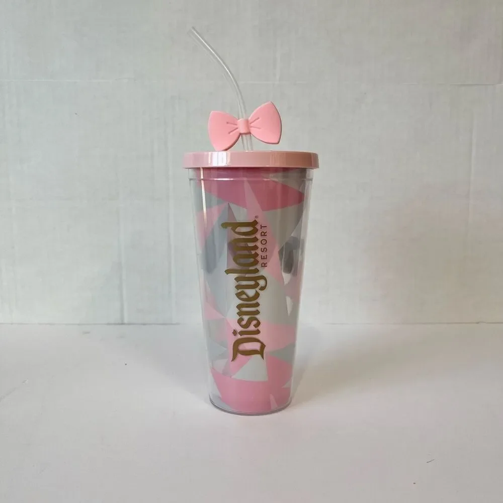 Pink And Gold Disneyland Resort 20 Oz Cup